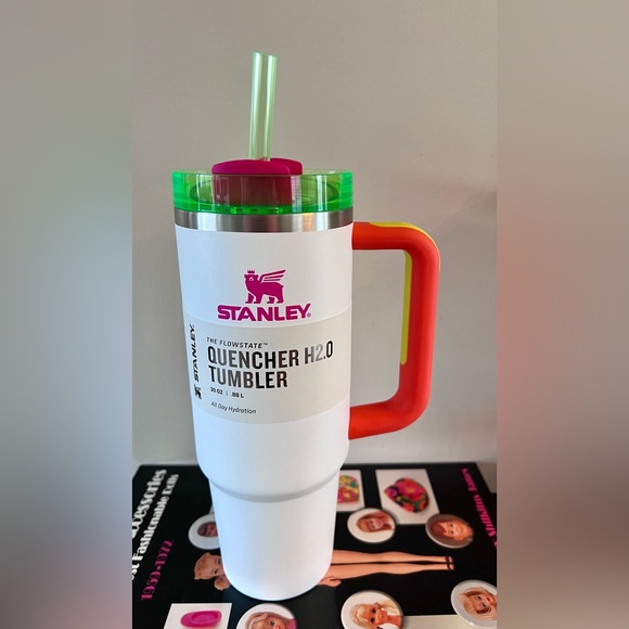 Stanley Other - Stanley 30oz tumbler in Neon White *ships in 24 hours*